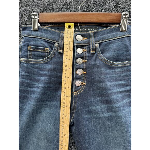Veronica Beard Jean Size 24 Carolyn 10" Baby Boot - Picture 2 of 9